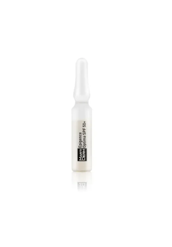 ampolla martiderm black diamond epigence optima spf50 protector solar alta protección