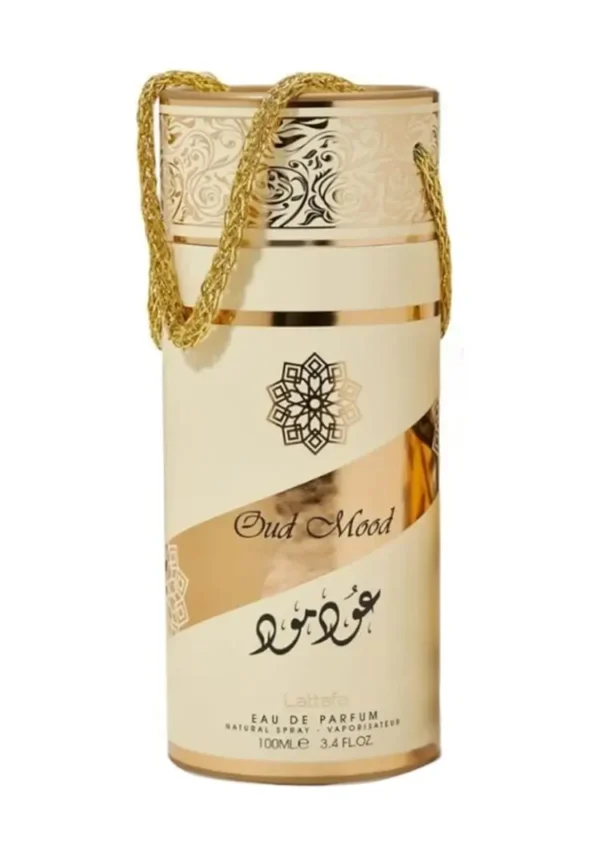 Presentación original Packaging Lattafa Oud Mood
