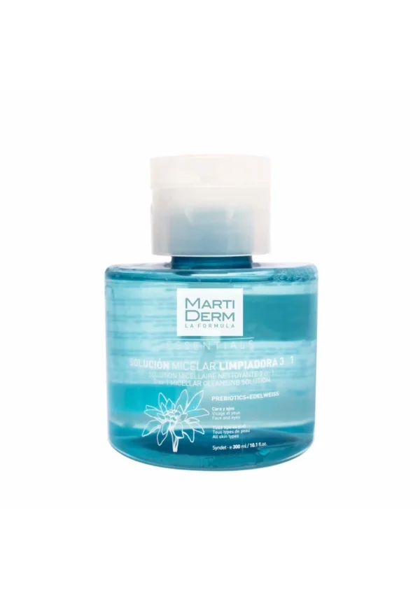 Martiderm Essentials 3 In 1 Micellar Cleansing Solution agua micelar